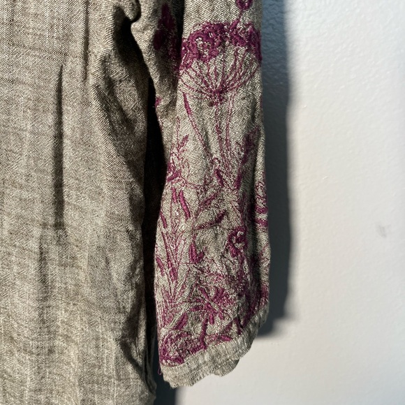 Uncle Frank Linen Blend Beautiful Dress- XL - Picture 2 of 9